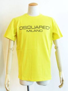 D2 ロゴプリント T-SHIRT (YELLOW)    S74GD0644