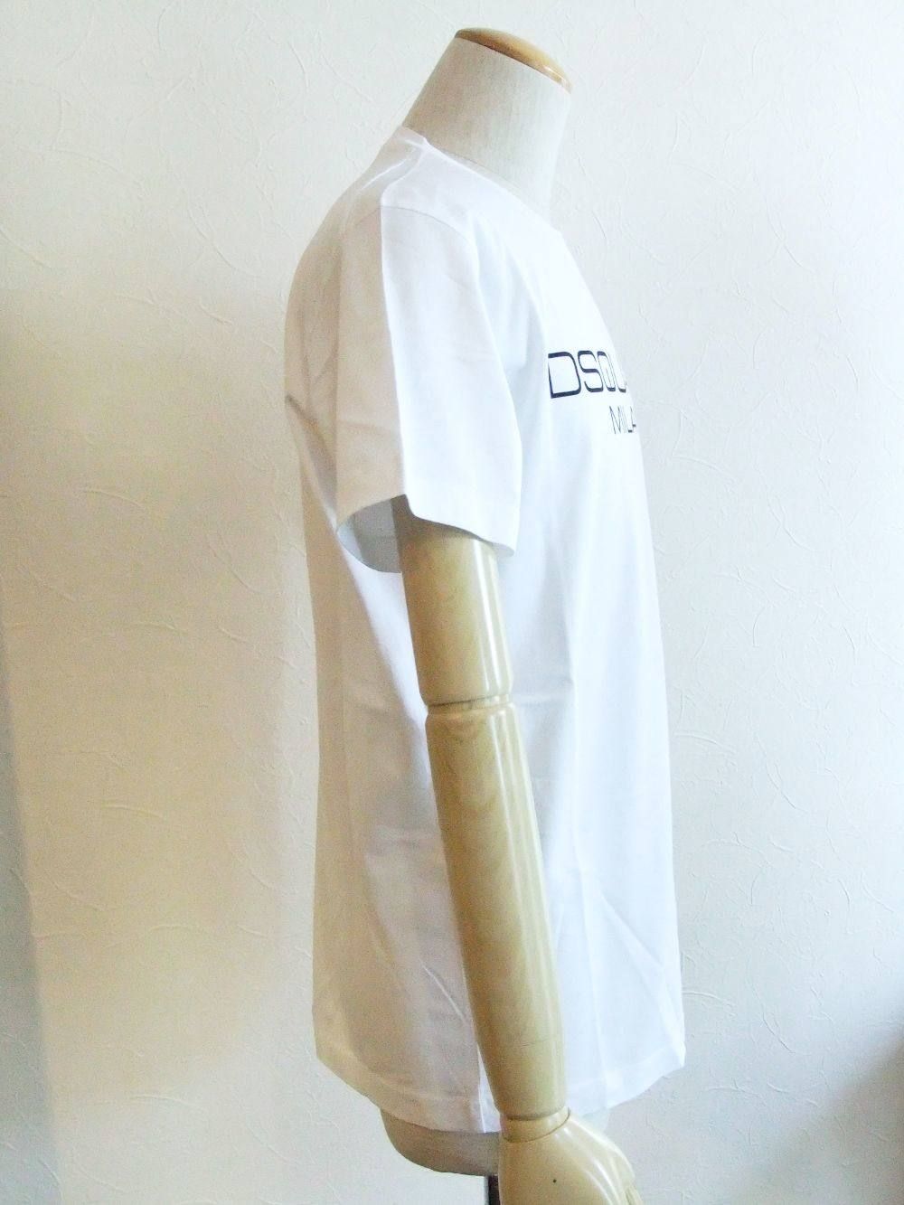 D2 ロゴプリント T-SHIRT (WHITE)    S74GD0644
