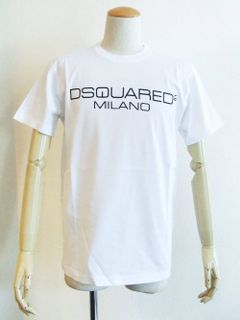 D2 ロゴプリント T-SHIRT (WHITE)    S74GD0644