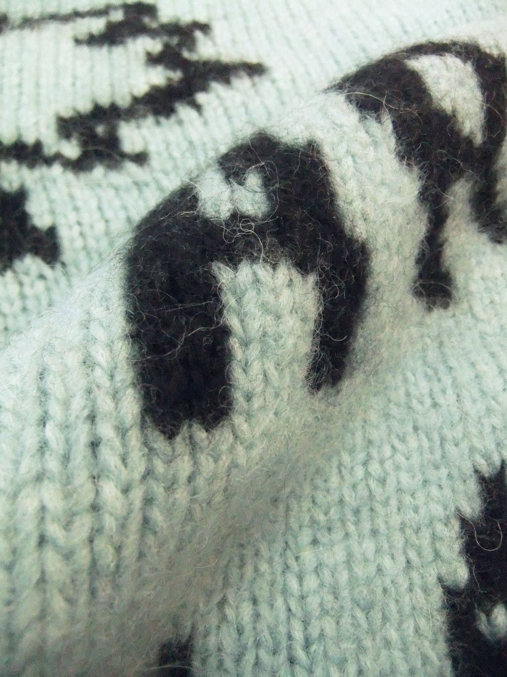 ALPACA WOOL SWEATER アルパカ混クルーネックセーター  S74HA0961