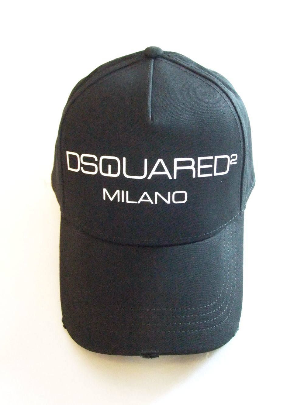 Dsquared2 - D2 ロゴ キャップ ( BLACK ) S82BC0267 | 4.444glad