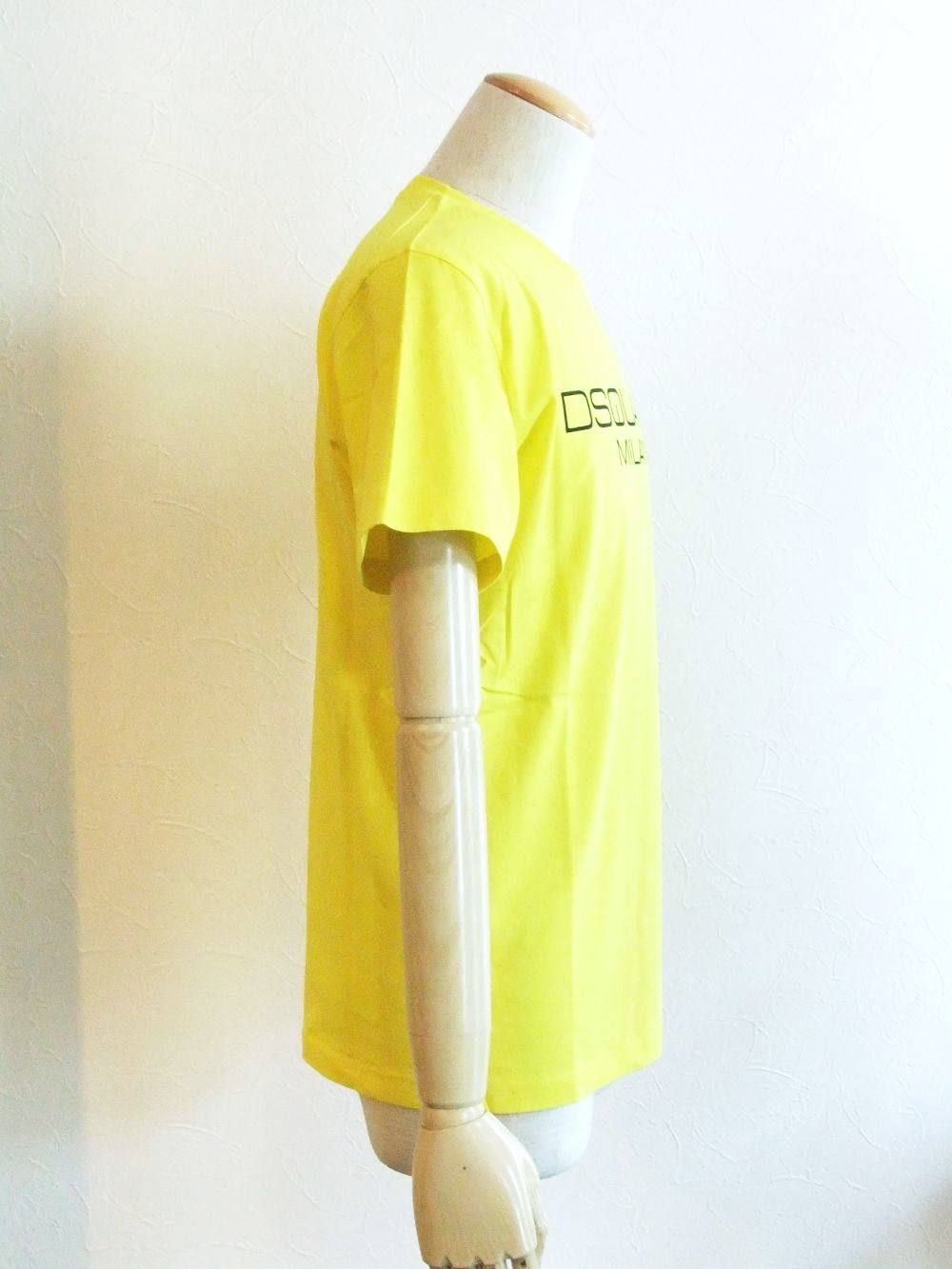 D2 ロゴプリント T-SHIRT (YELLOW)    S74GD0644