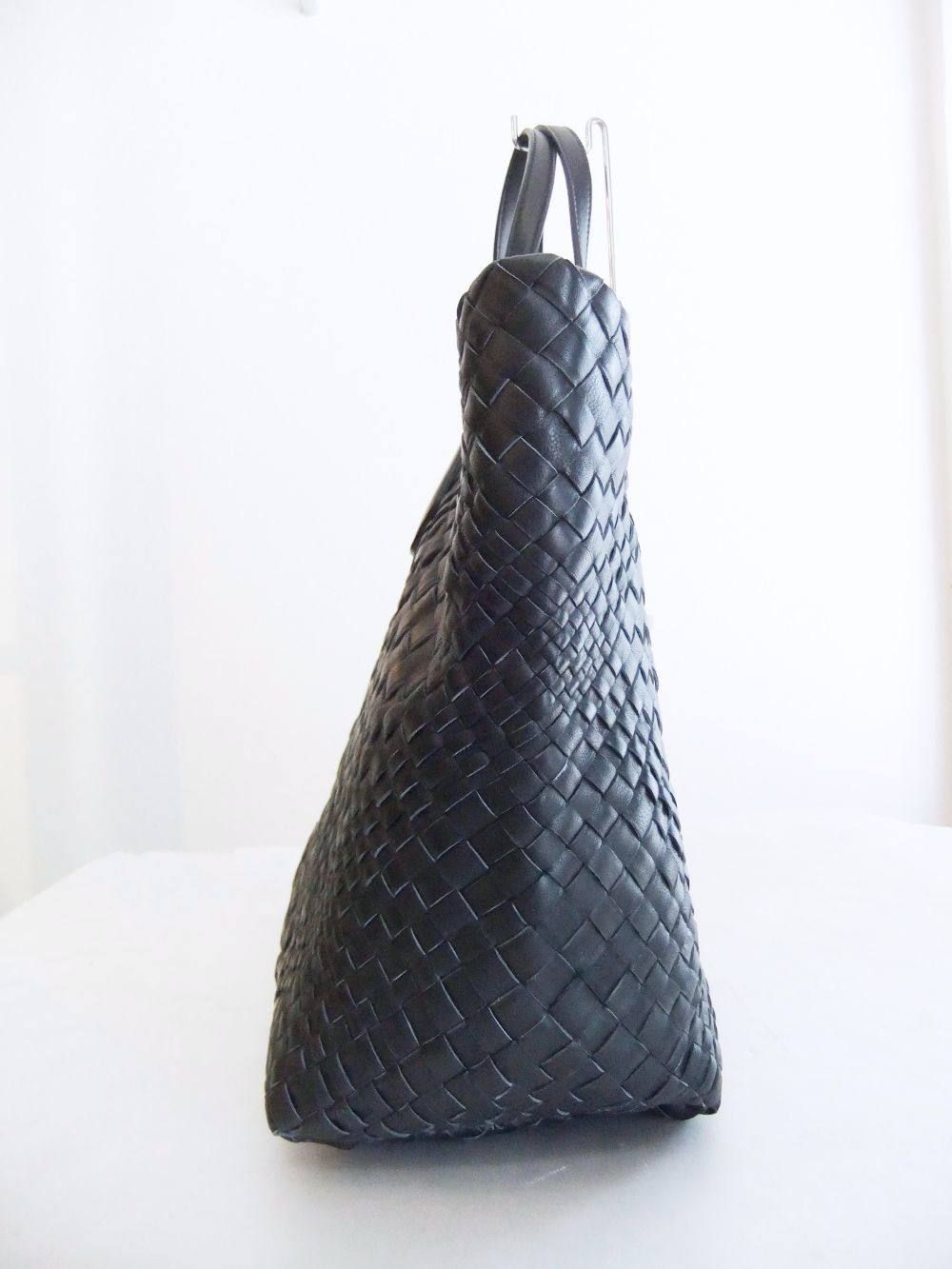 FALORNI - イントレチャート トートバッグ (BLACK) 08KA | 4.444glad