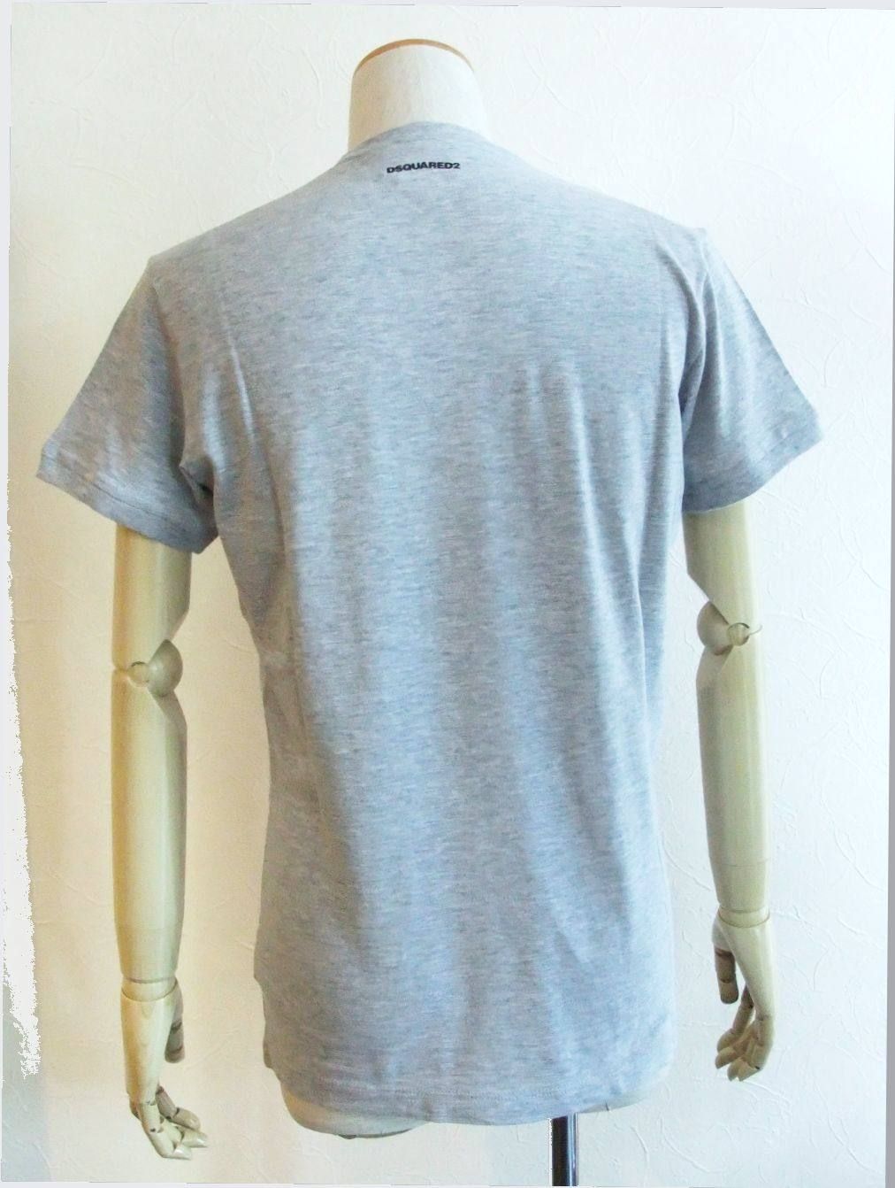 DSQUARED2♡ エンボスロゴ入りコットンTシャツ VIP価格！【Dsquared2】エンボスロゴコットンTシャツ (D