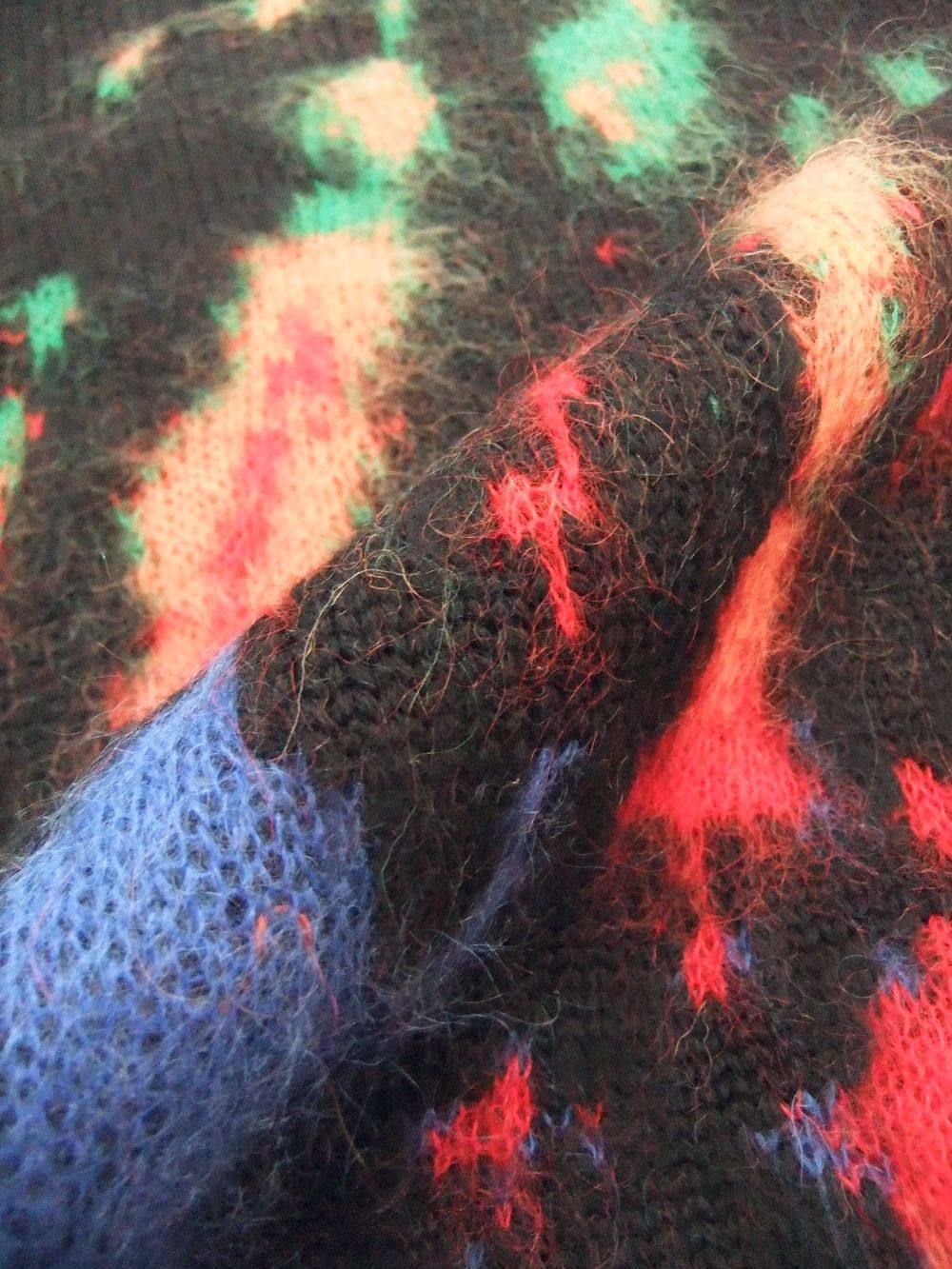 MOHAIR WOOL SWEATER モヘア混クルーネックセーター  S71HA0922