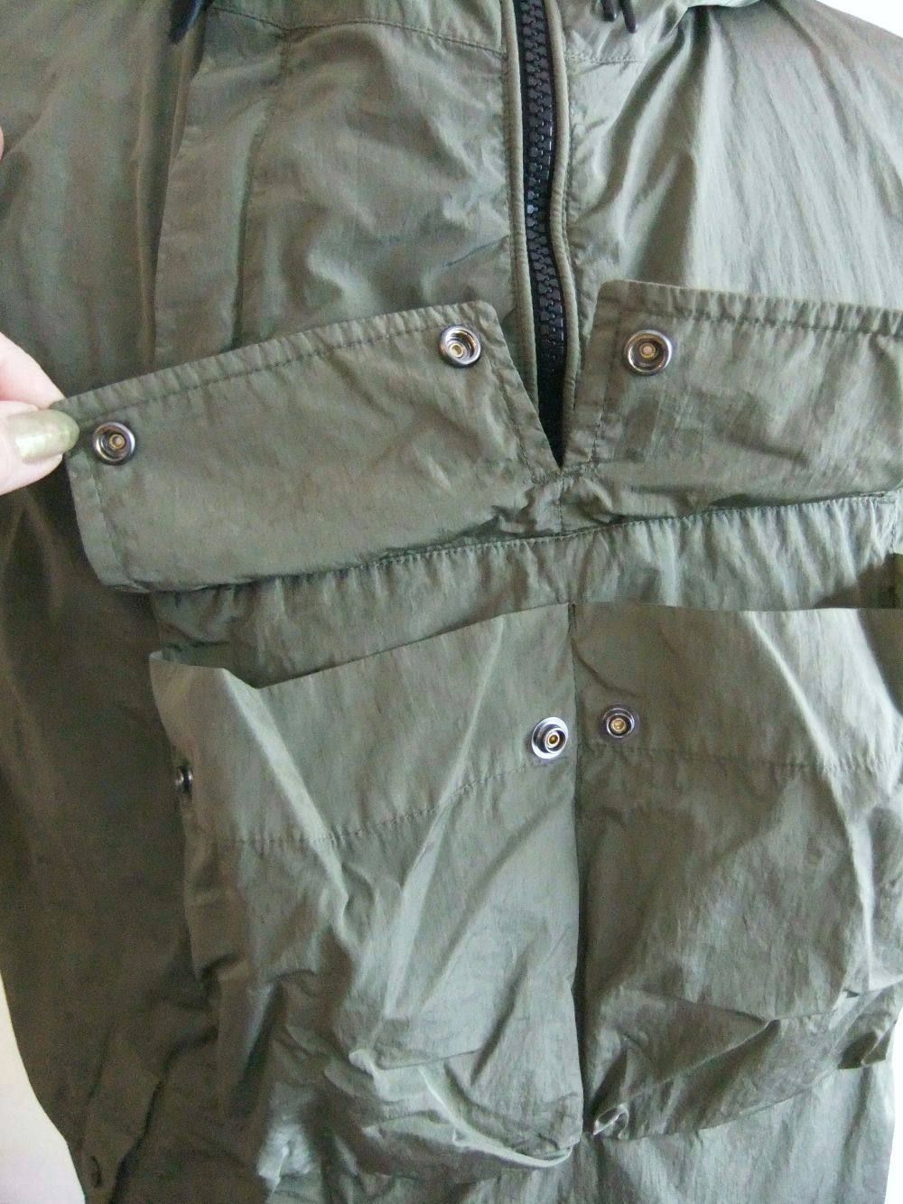 GOGGLES GILET  ゴーグル フーデット"ベスト ( KHAKI )  08CMOW025A005148G