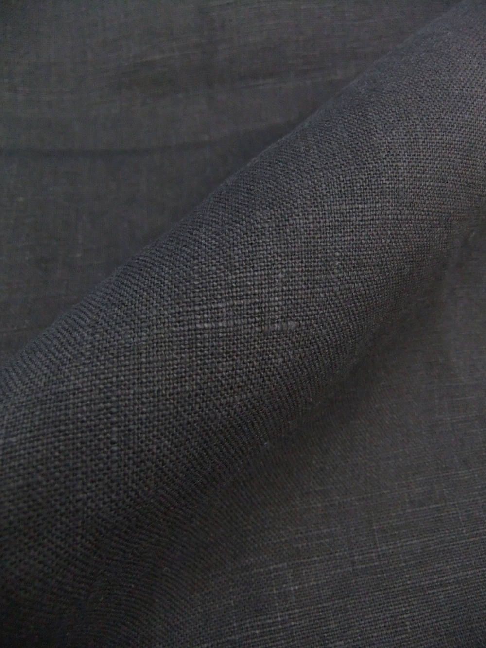 リネン シャツ ( BLACK )   845300V84