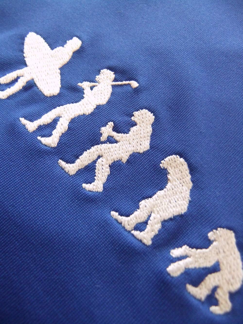 EVOLVE TOUR POLO  ( BLUE ) 半袖ポロシャツ