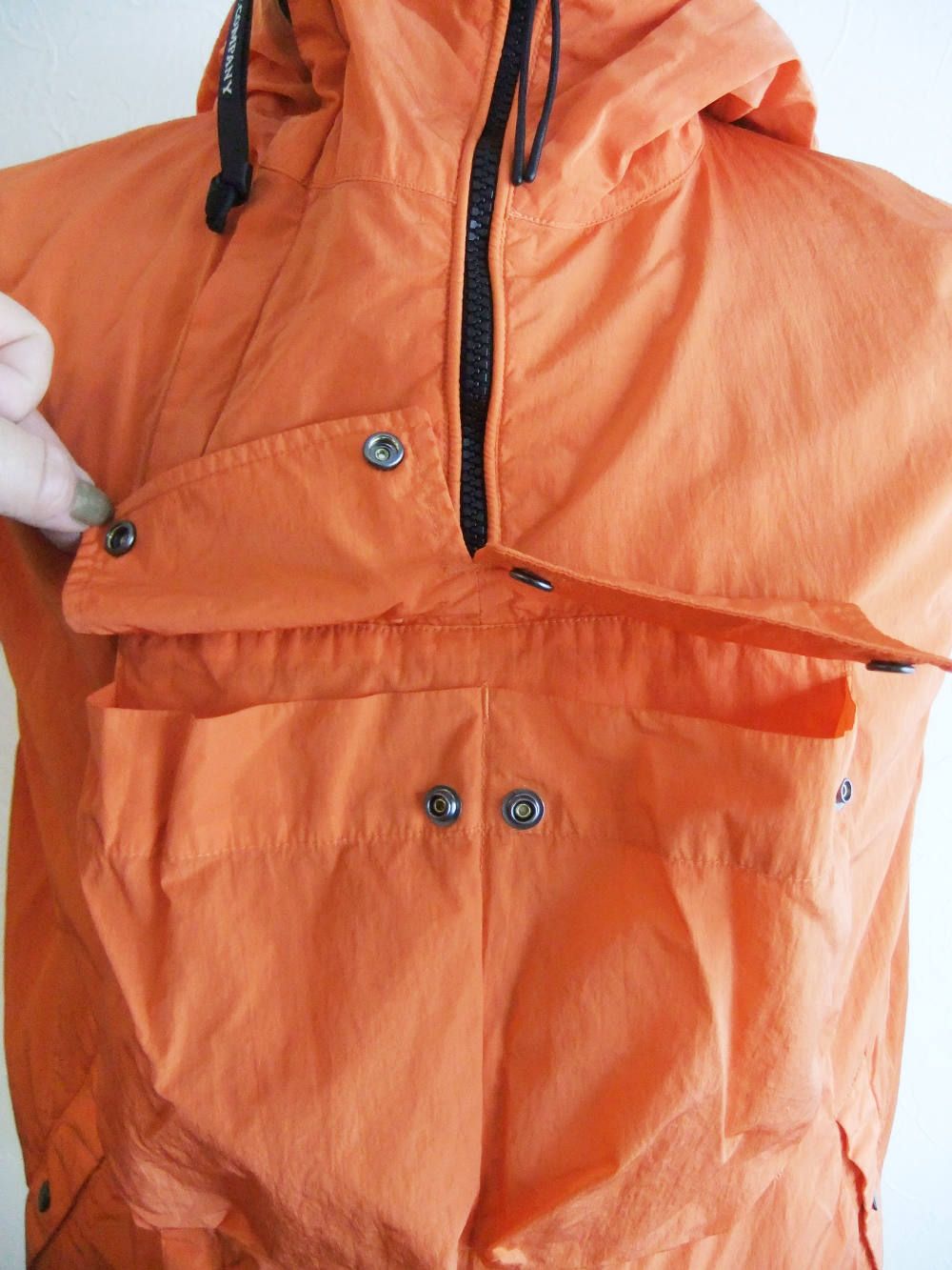 GOGGLES GILET  ゴーグル フーデット"ベスト ( ORANGE )  08CMOW025A005148G