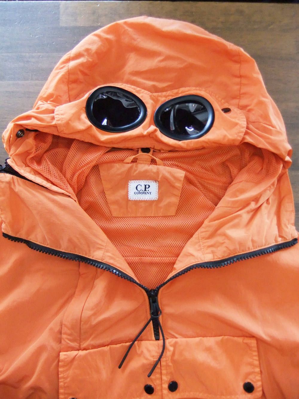 GOGGLES GILET  ゴーグル フーデット"ベスト ( ORANGE )  08CMOW025A005148G