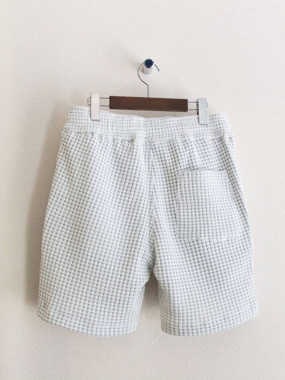 CAVIANA  コットンワッフル ショートパンツ  ( IVORY )