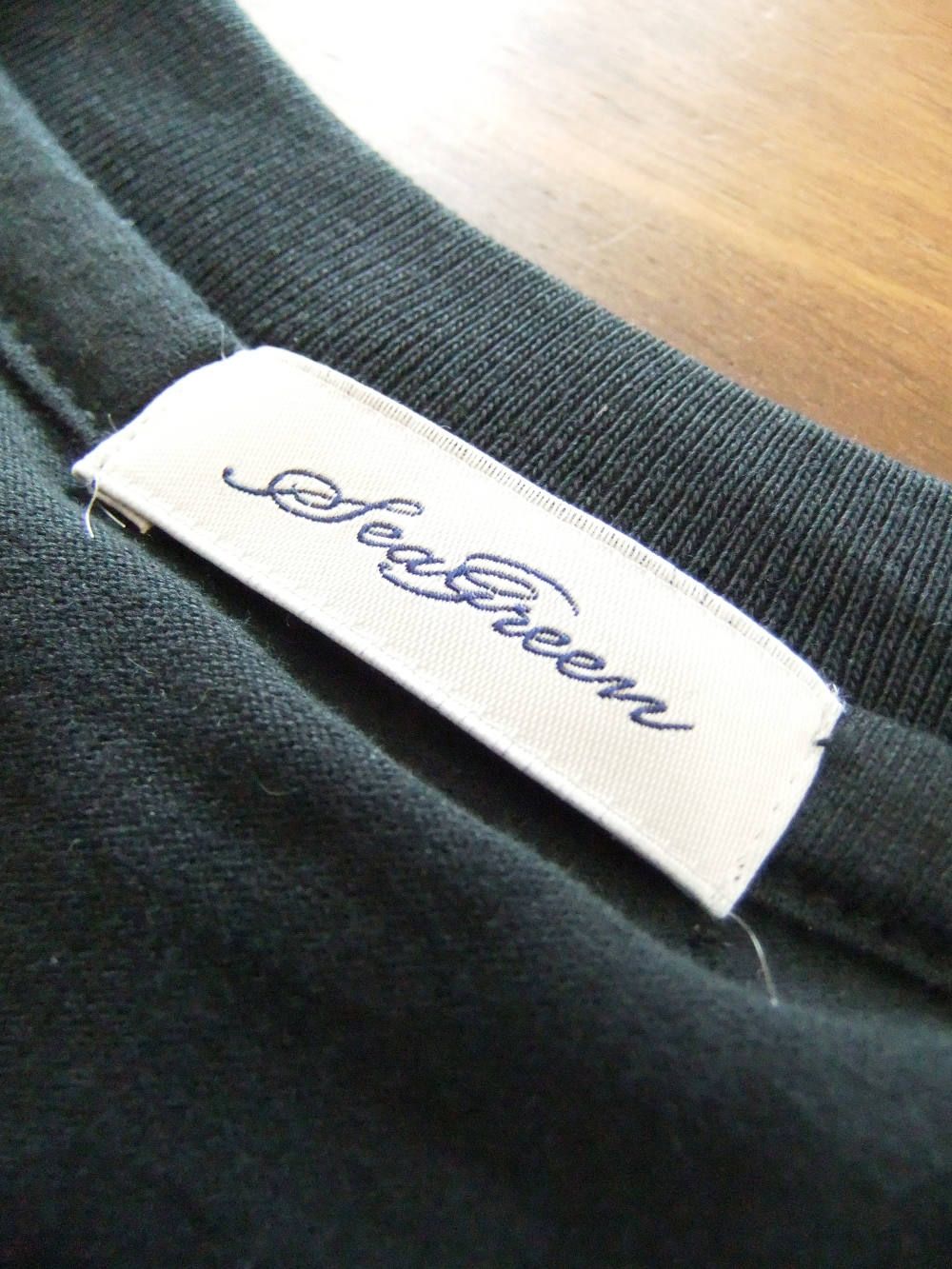 Seagreen × SURFRIDER コラボ T-シャツ ( ブラック )  MSG20S8158
