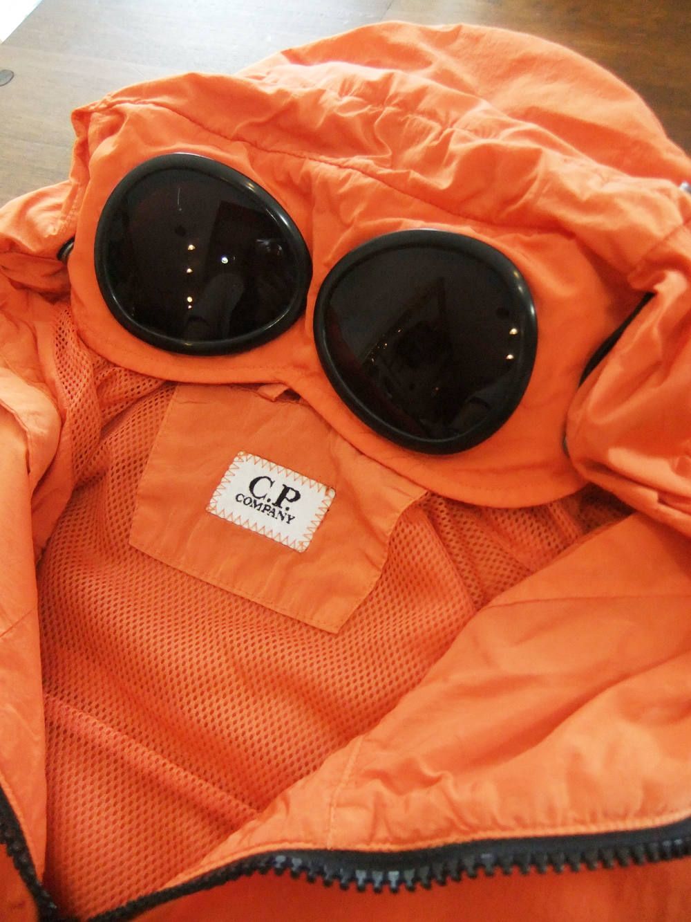 GOGGLES GILET  ゴーグル フーデット"ベスト ( ORANGE )  08CMOW025A005148G