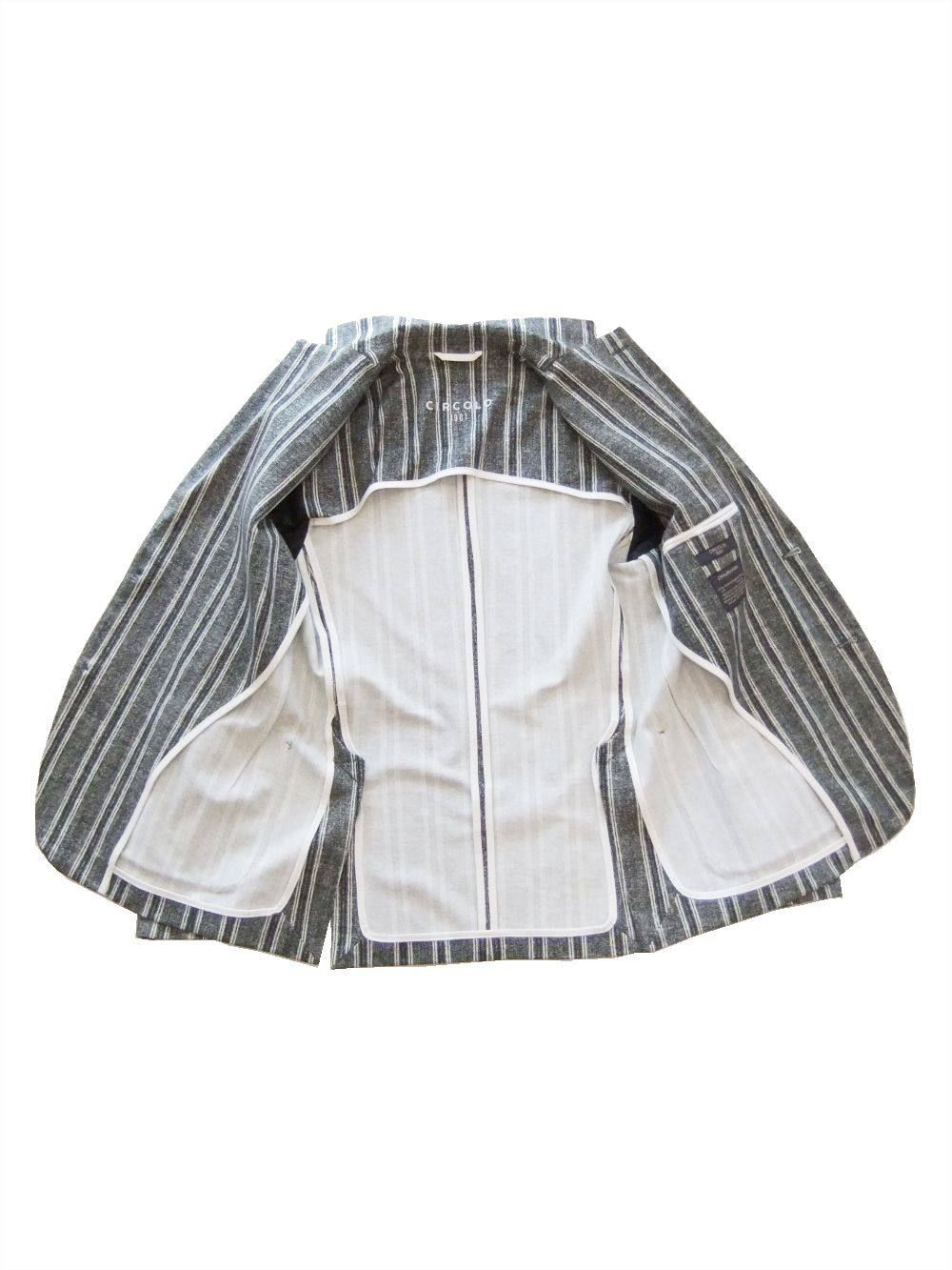 ストライプ柄ジャージージャケット  JERSEY JACKET   260417