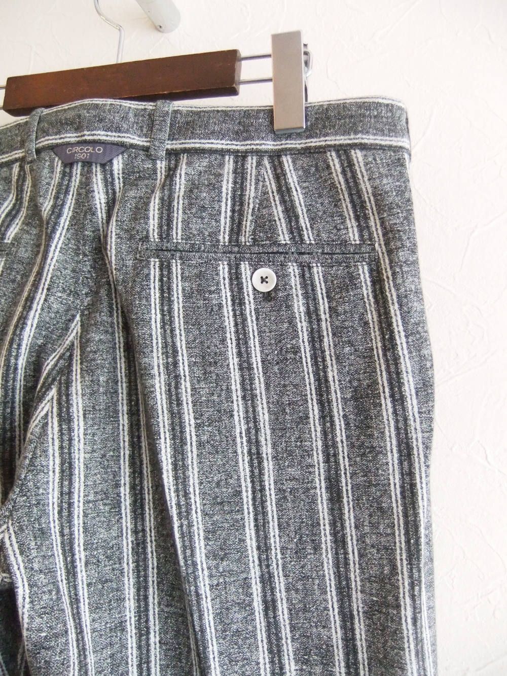 ストライプ柄ジャージーパンツ  JERSEY PANTS   260517