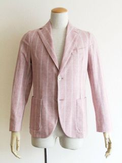 ストライプ柄ジャージージャケット  JERSEY JACKET   261822