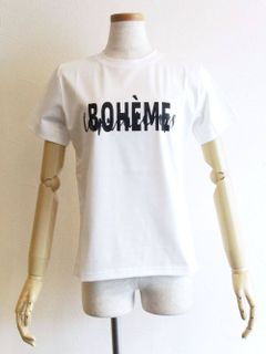 ロゴ Tシャツ (ホワイト)  201023