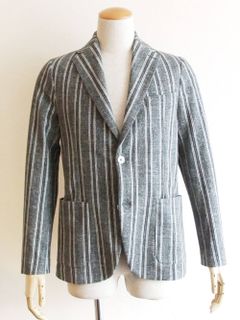 ストライプ柄ジャージージャケット  JERSEY JACKET   260417