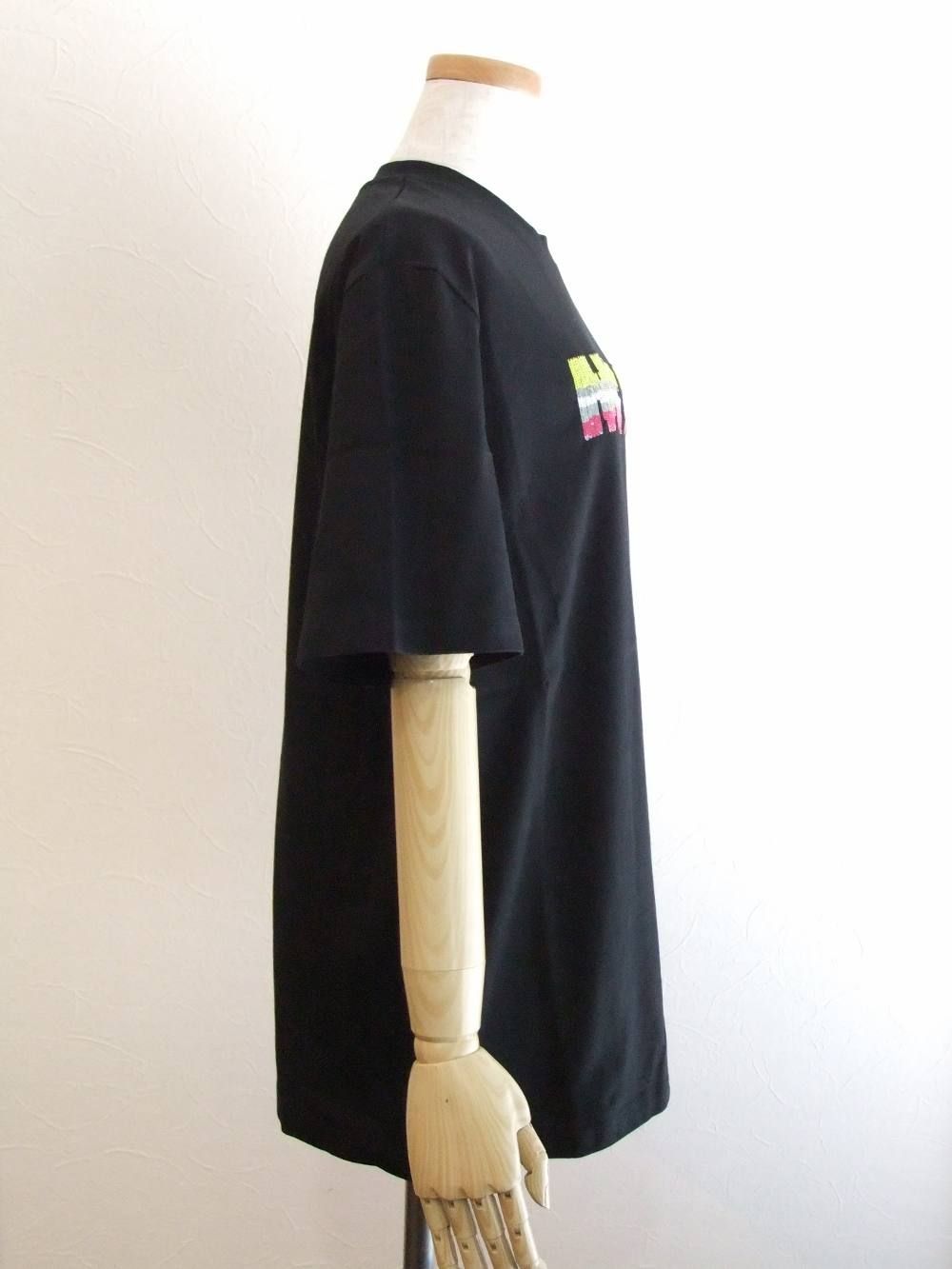 MSGM Tシャツ サイズS スパンコールロゴ