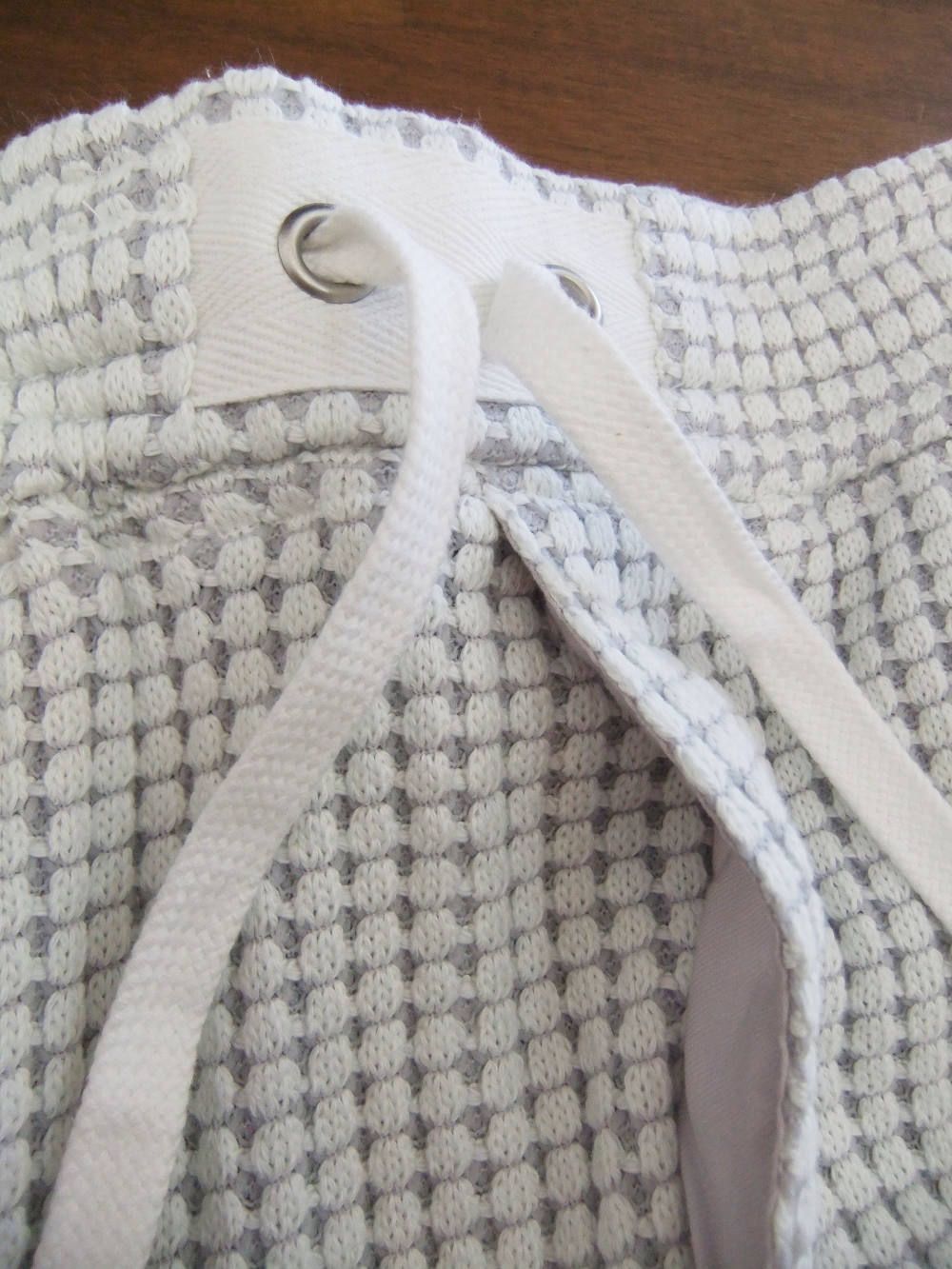 CAVIANA  コットンワッフル ショートパンツ  ( IVORY )