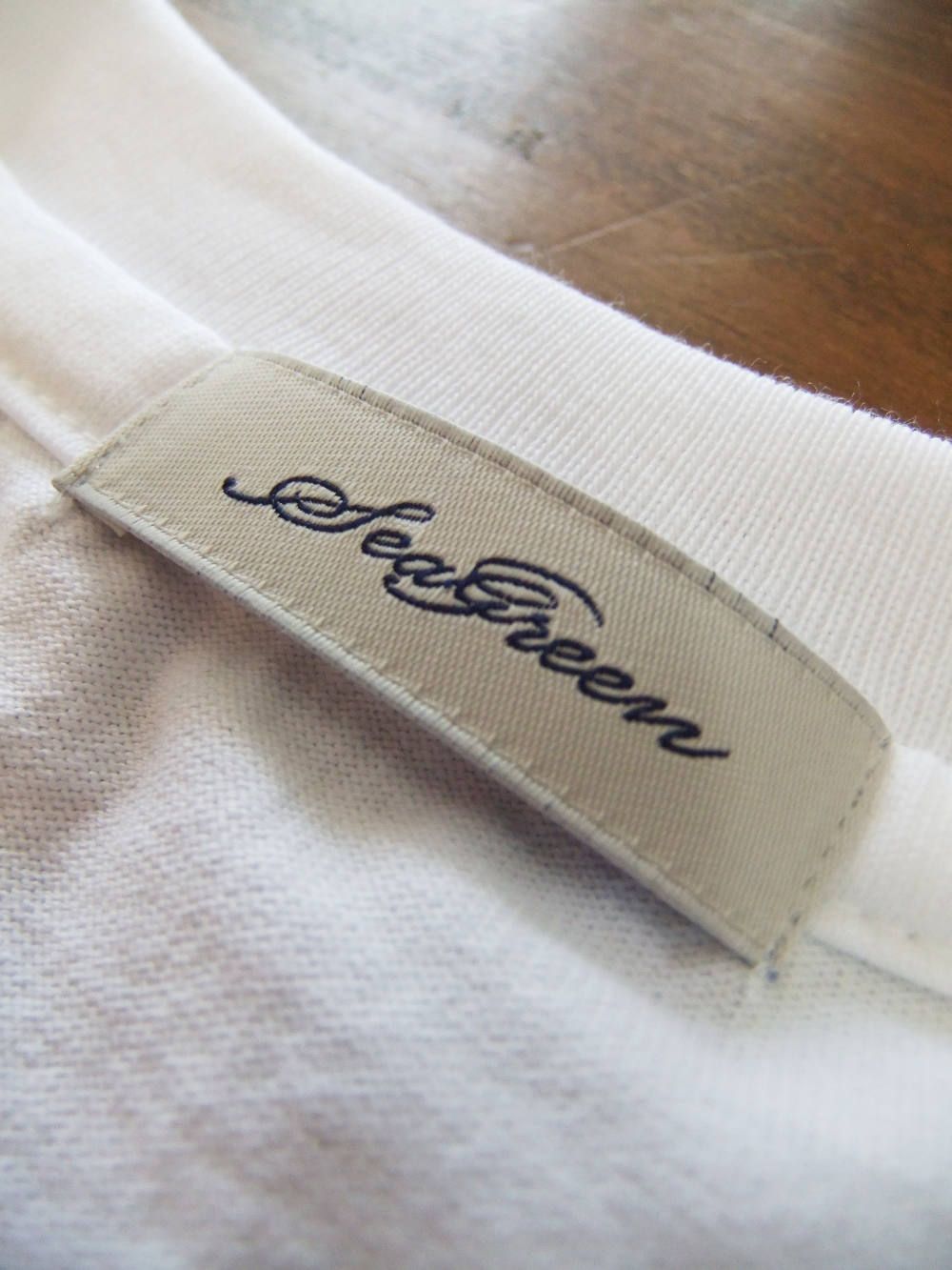 Seagreen × SURFRIDER コラボ T-シャツ ( ホワイト )  MSG20S8158