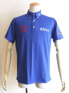 EVOLVE TOUR POLO  ( BLUE ) 半袖ポロシャツ