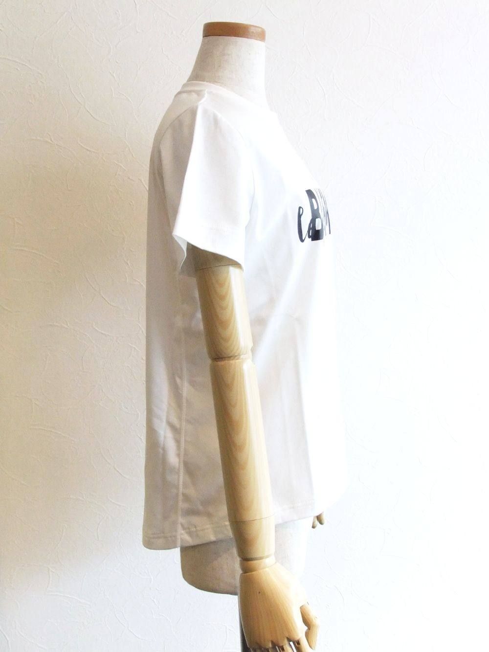 ロゴ Tシャツ (ホワイト)  201023