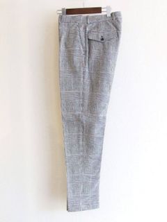 チェック柄ジャージーパンツ  JERSEY PANTS   260718