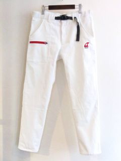 MOORE SPRING  PANTS ( ホワイト ) ストレッチカーゴパンツ