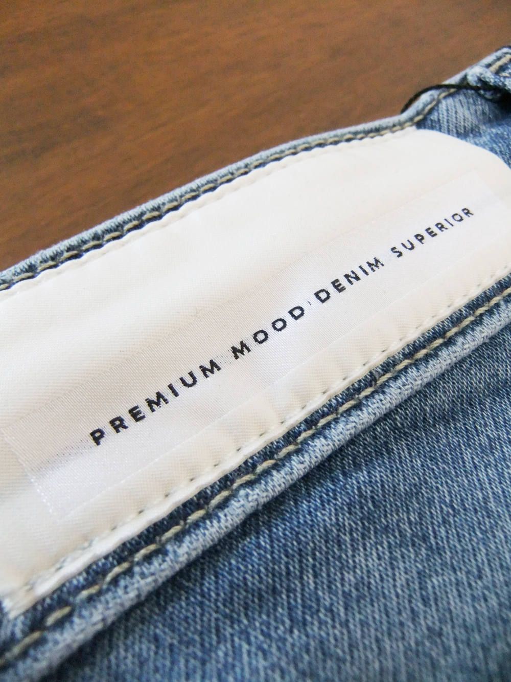 ジャージーデニム ダメージパンツ  JERSEY EASY DENIM PANT