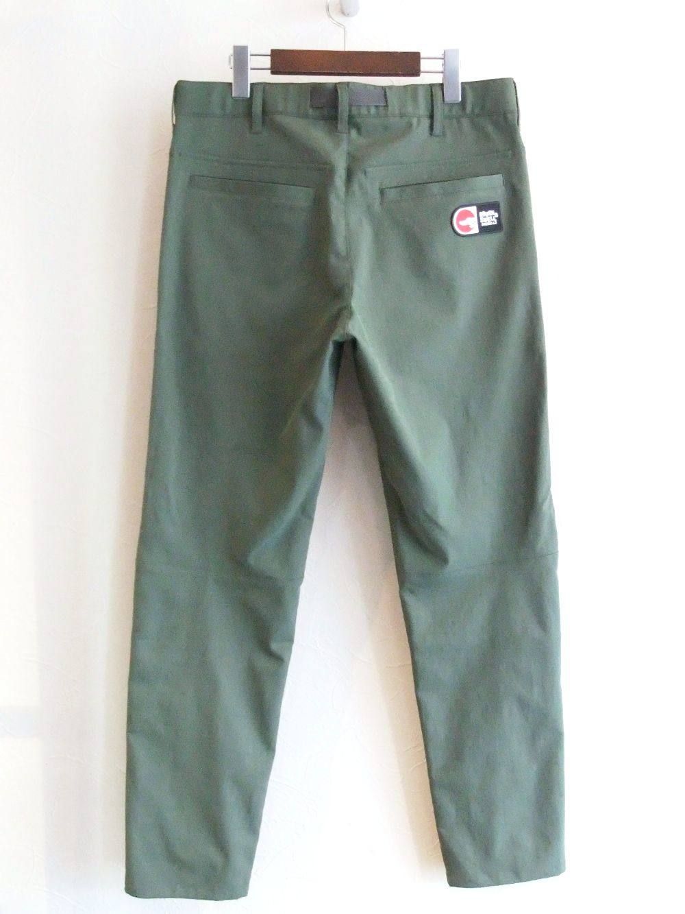 MOORE SPRING  PANTS ( モスグリーン ) ストレッチカーゴパンツ