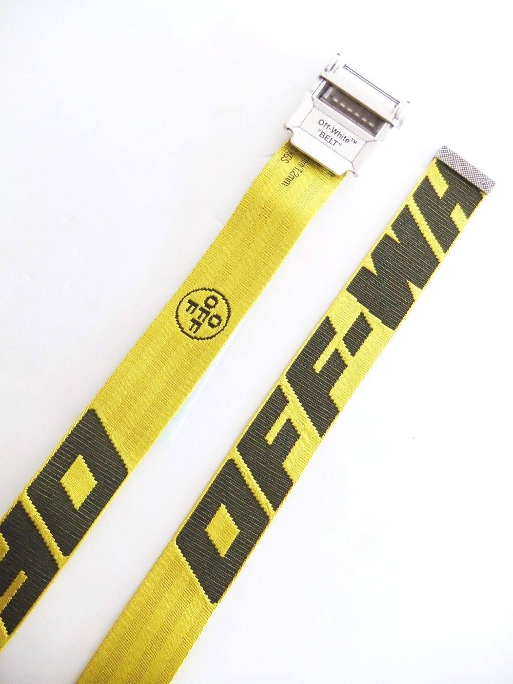2.0 INDUSTRIAL BELT ( YELLOW )  ロゴベルト