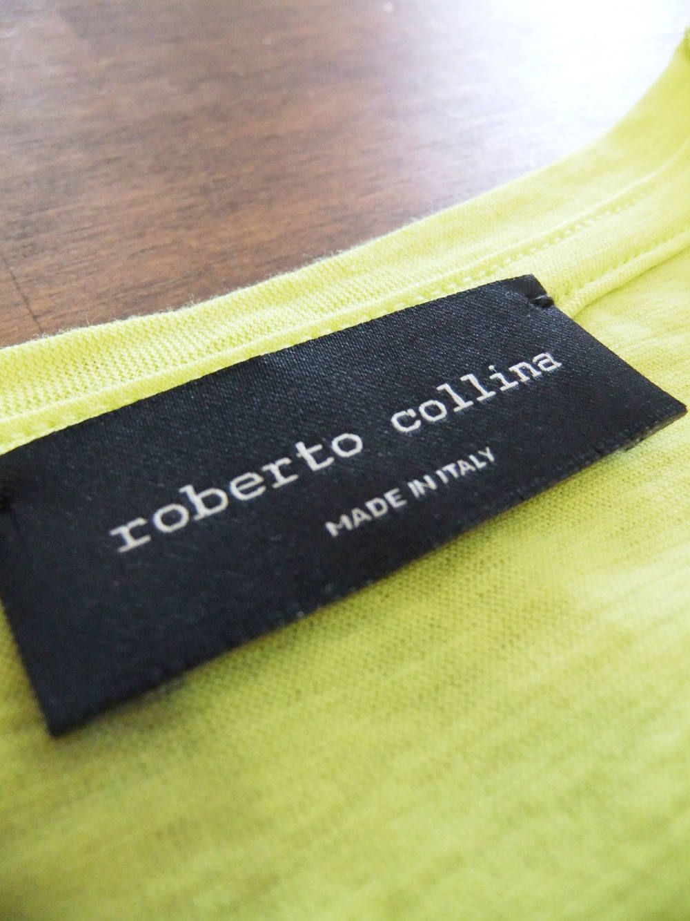 コットン クルーネック 長袖Tシャツ ( イエロー )  RC90001