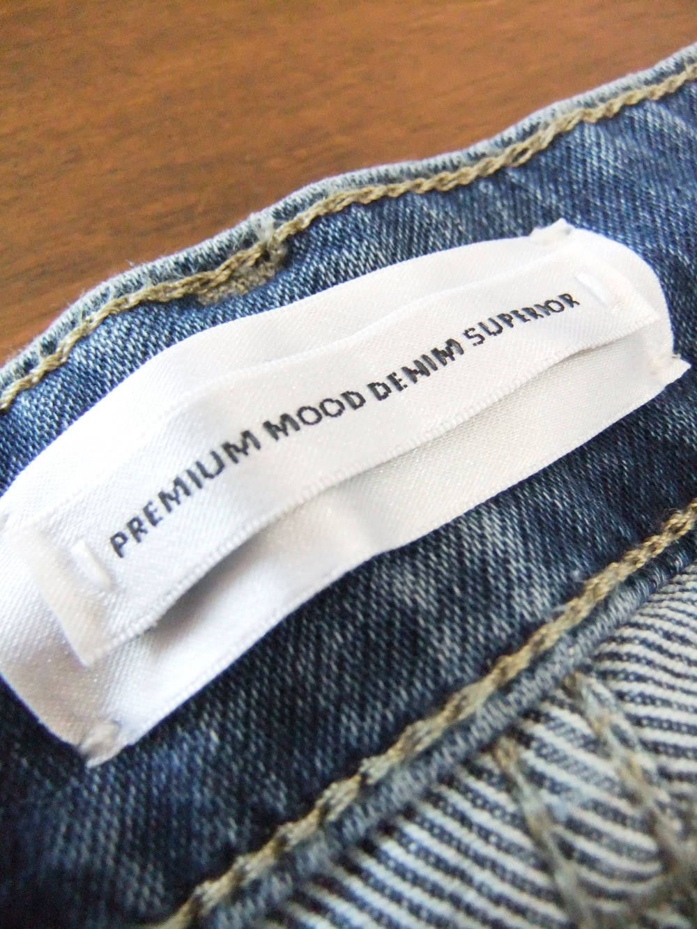 ジャージーデニム ダメージパンツ  JERSEY EASY DENIM PANT