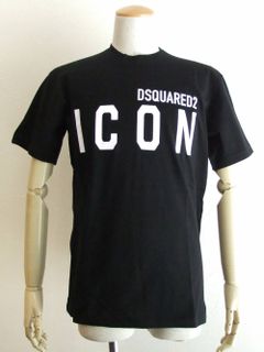 D2 ロゴプリント T-SHIRT  ( ブラック ) S79GC0001