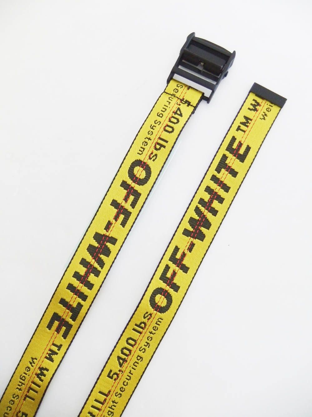 CARRYOVER INDUSTRIAL BELT  ( YELLOW )  ロゴベルト