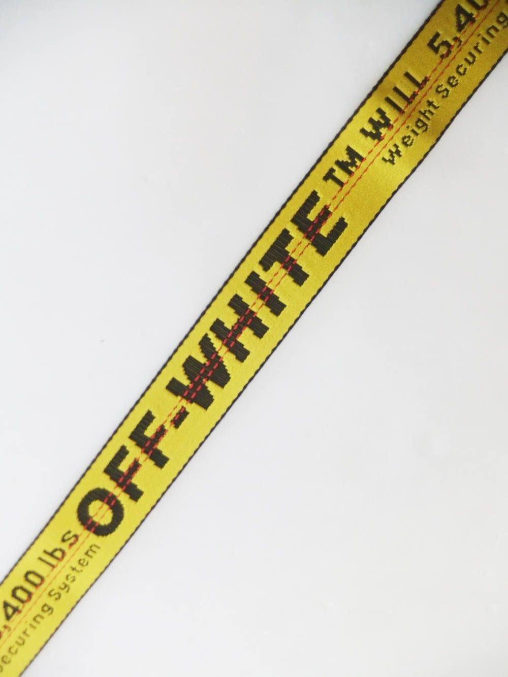 CARRYOVER INDUSTRIAL BELT  ( YELLOW )  ロゴベルト