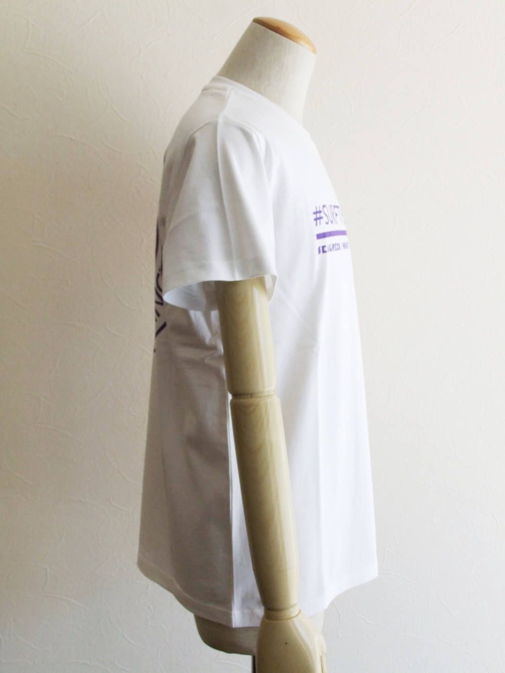 Seagreen × Wave for change コラボ T-シャツ ( ホワイト )  MSG20S8165
