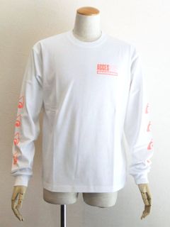 Seagreen × ACCES SURF  コラボ L/T-シャツ ( ホワイト )  MSG20S8164