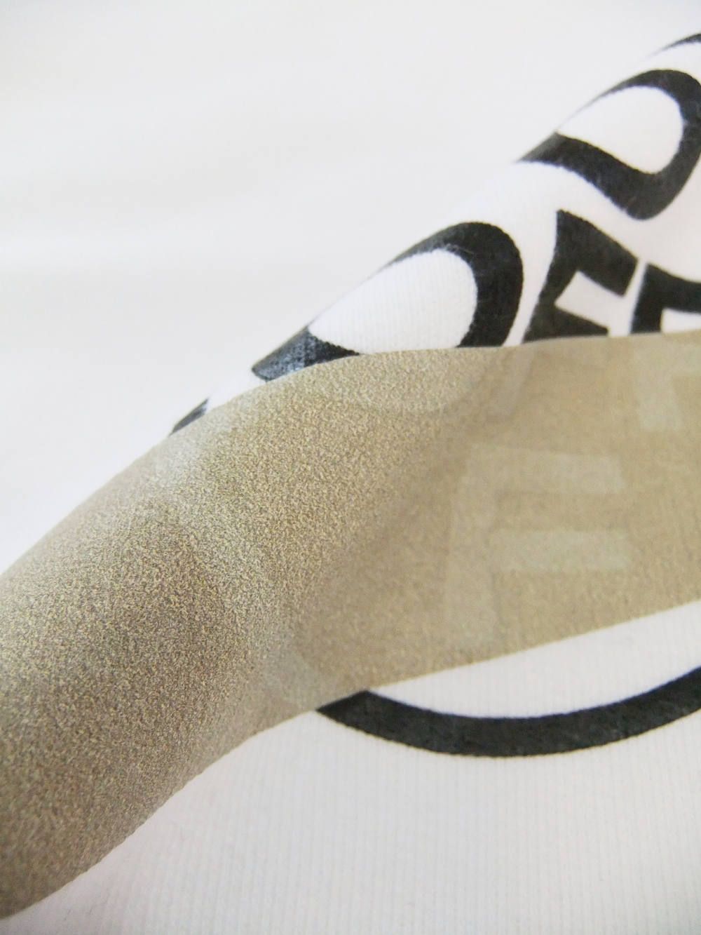 TAPE ARROWS SLIM CREWNECKH  テープロゴ スウェット ( WHITE ) BA025R20E3