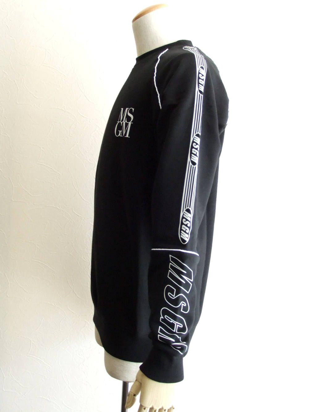 MSGM スリーブ ロゴ  トレーナー   2840MM70