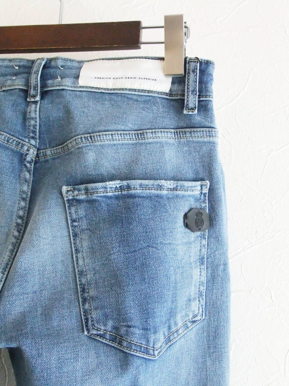 ジャージーデニム ダメージパンツ  JERSEY EASY DENIM PANT