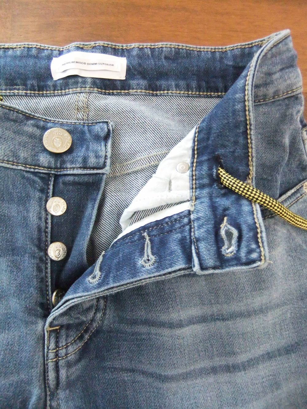 ジャージーデニム ダメージパンツ  JERSEY EASY DENIM PANT