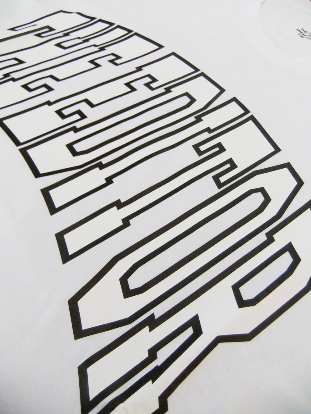 THE EDITOR  ロゴ Tシャツ ( ホワイト )