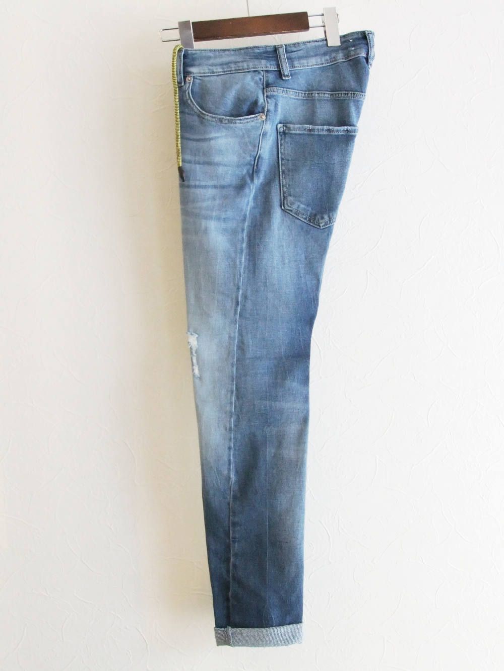 ジャージーデニム ダメージパンツ  JERSEY EASY DENIM PANT