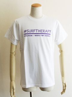 Seagreen × Wave for change コラボ T-シャツ ( ホワイト )  MSG20S8165