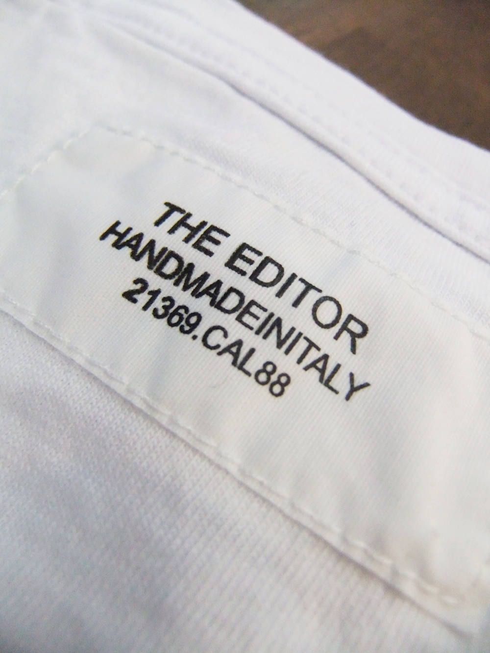 THE EDITOR  STAR ロゴ Tシャツ