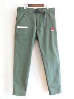MOORE SPRING  PANTS ( モスグリーン ) ストレッチカーゴパンツ