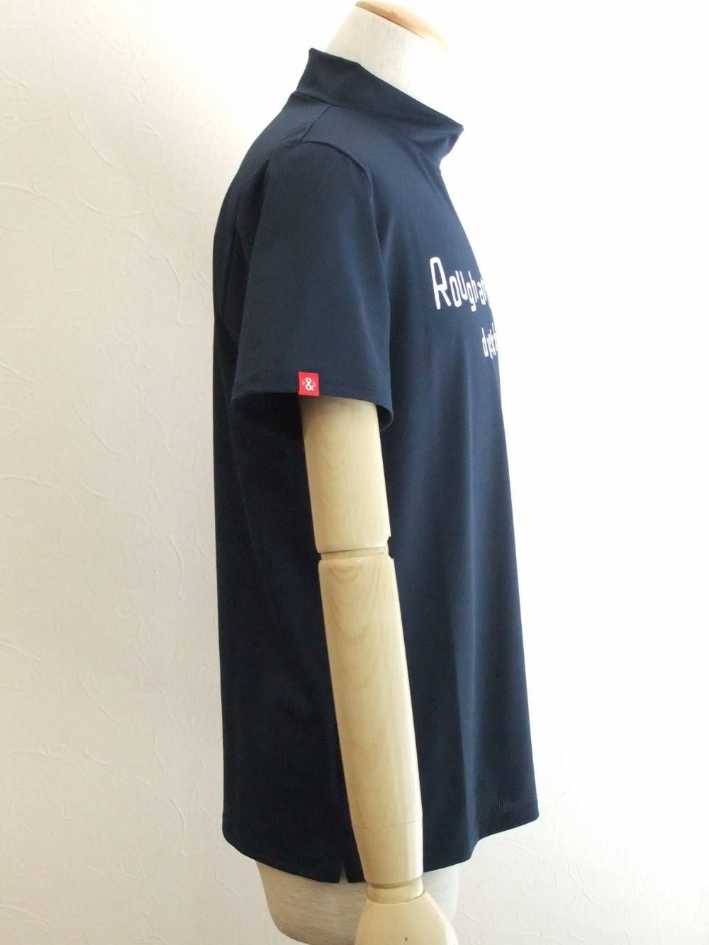 RS MOCK  ( ネイビー ) モックネックポロシャツ