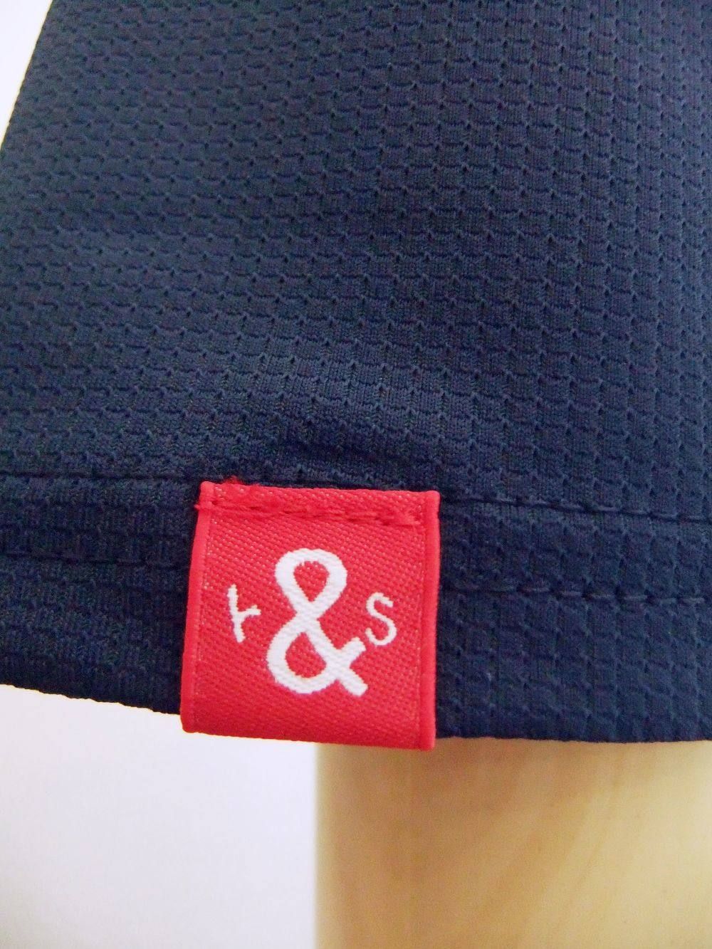 RS MOCK  ( ネイビー ) モックネックポロシャツ